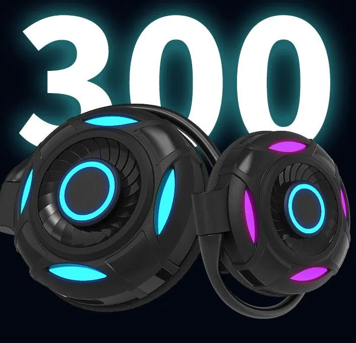 Wireless Bluetooth earphones with hanging ear design in black or white colour