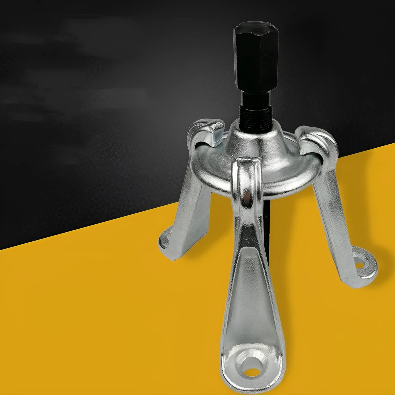 Chrome vanadium steel brake drum removal tool shown in three styles: A, B, and C for different vehicles.