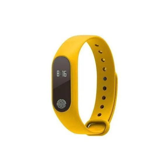 Motion intelligent hand ring fitness tracker in multiple colours on a white background, showing its compact ring design.