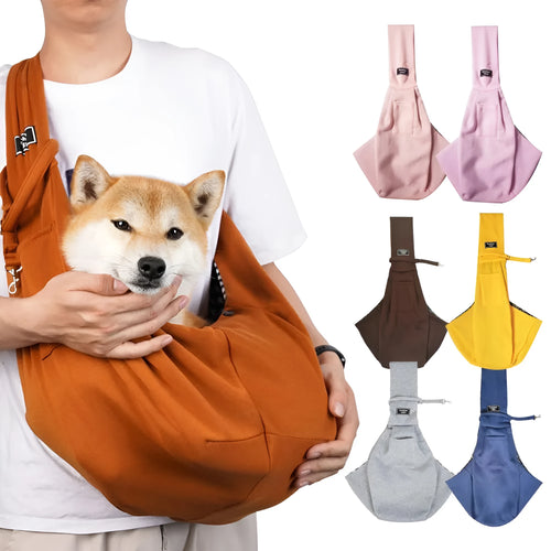 Cat carrier backpack with mesh panels showing large capacity folding design for pet transport