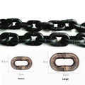 PP material dog leash rope in bronze, antique silver or black colour at 1.5m, 2m or 3m length