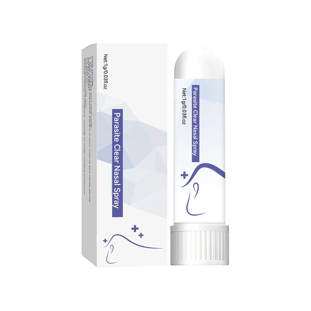 Manual nasal drainage plunger with flexible silicone tip for sinus relief