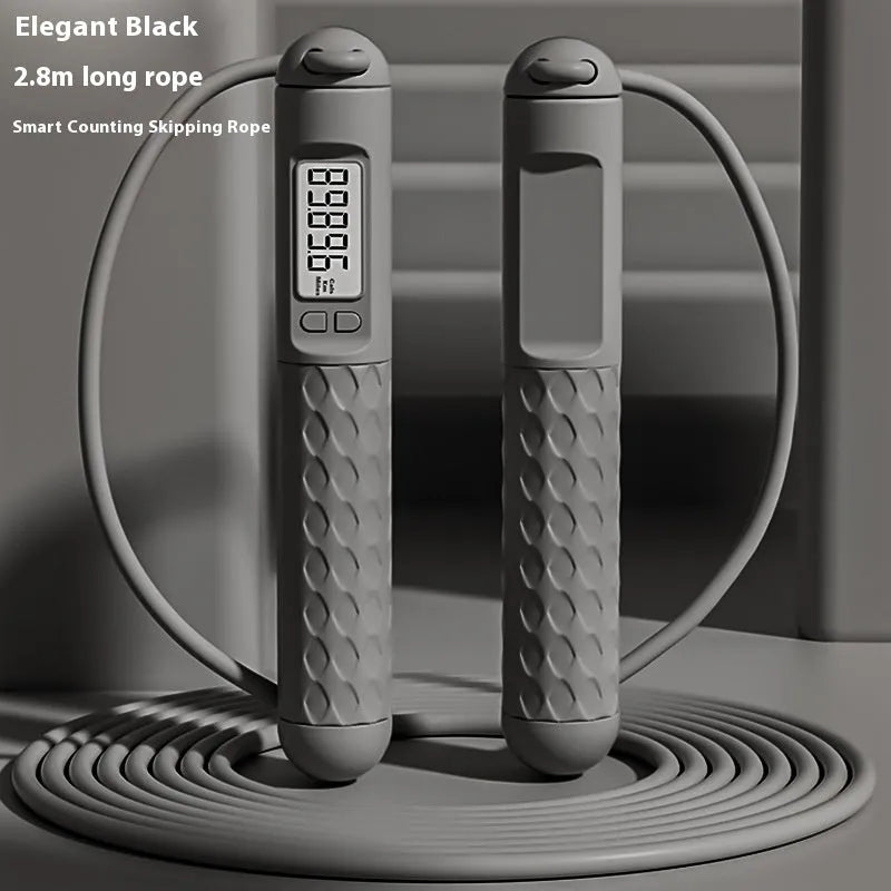 ABS plastic skipping rope with ball bearings in multiple colour options for fitness training