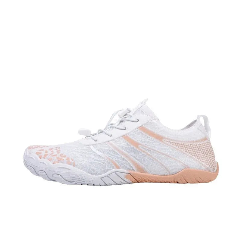Casual beach running shoes in Lycra stretch fabric available in multiple colours and sizes