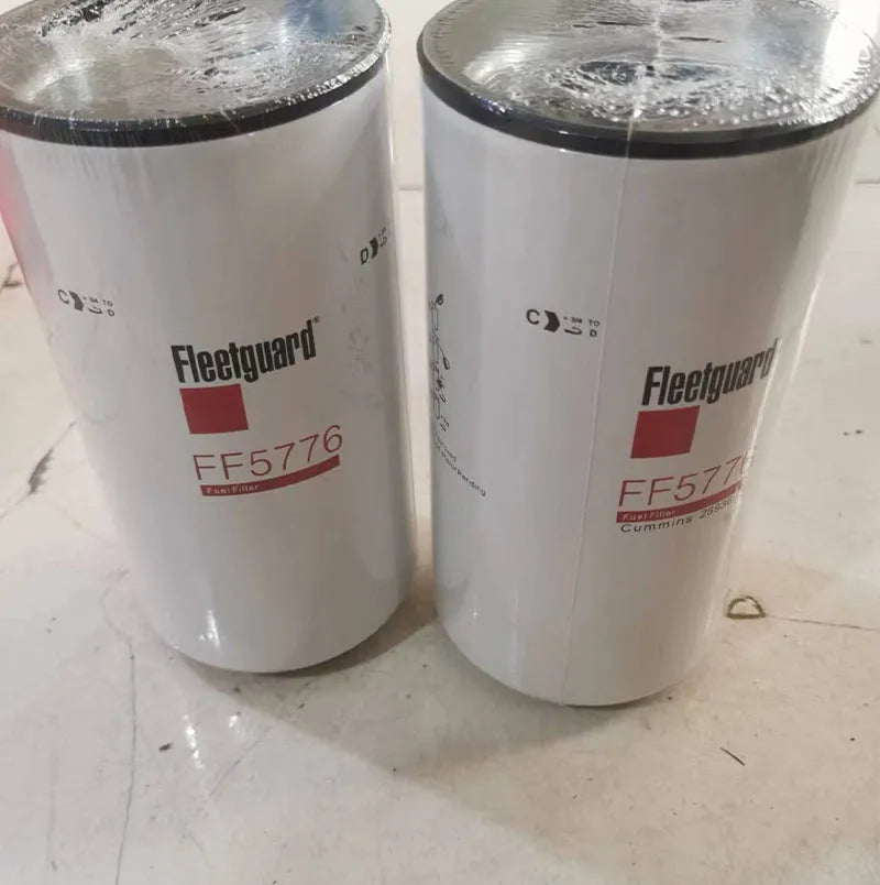 Red folding vacuum filter element made of glass fiber with 32mm inlet for oil impurity removal