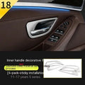 BMW 5 Series interior handle decorative trim stickers for F10 F18 models
