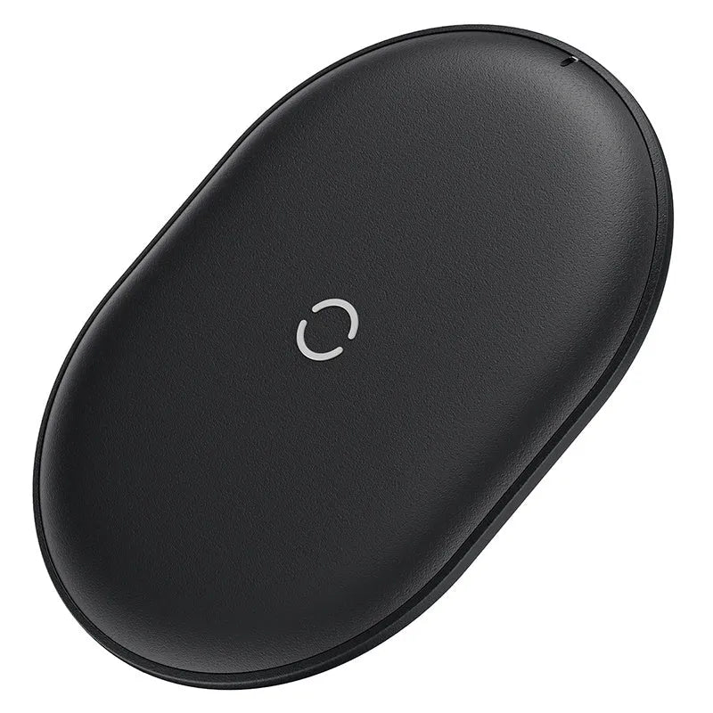 Baseus 15W wireless charging pad for mobile phones with Type-C port and LED indicator