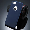 Candy colour soft silicone TPU phone case for iPhone with plain back in six colour options