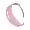 Elastic V face bandage for facial contouring in black or pink colour options