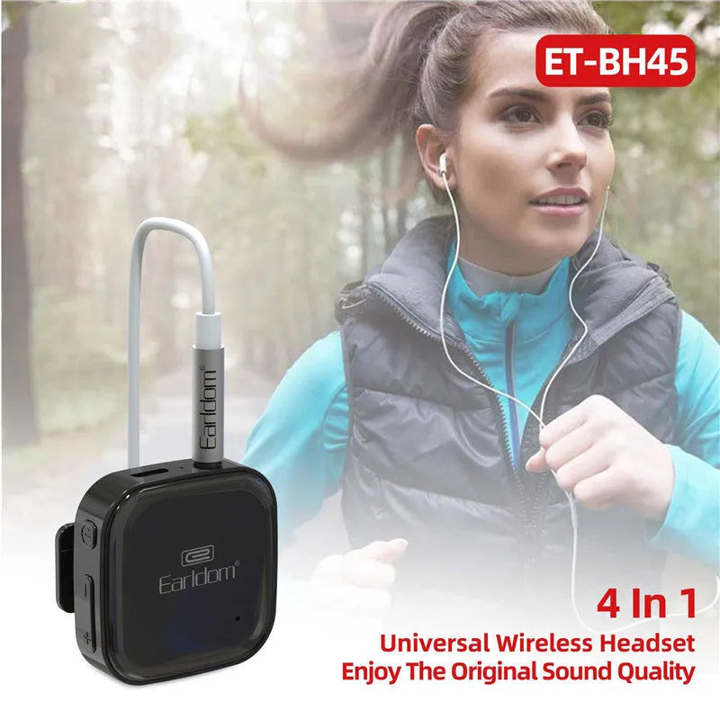Bluetooth lavalier wireless headset with 10m range in black, grey, red, white colour options