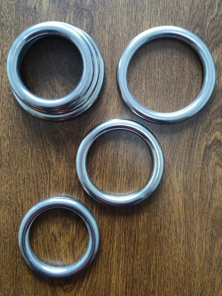 Wing Chun carbon steel training ring for martial arts forearm strength