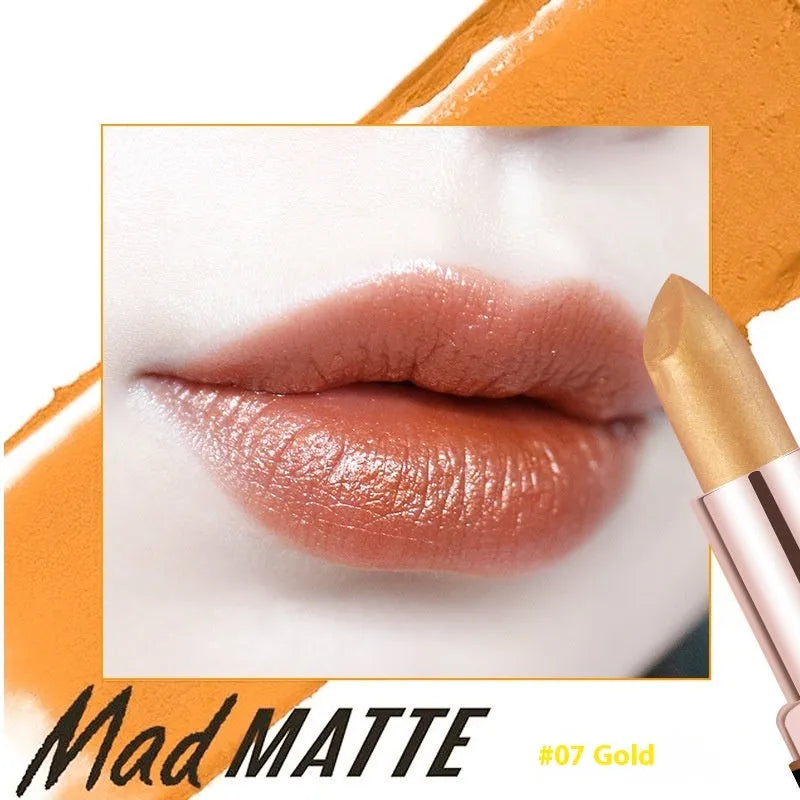 Fey Beauty moisturising lipstick tube in cameo brown nude colour 3.8g