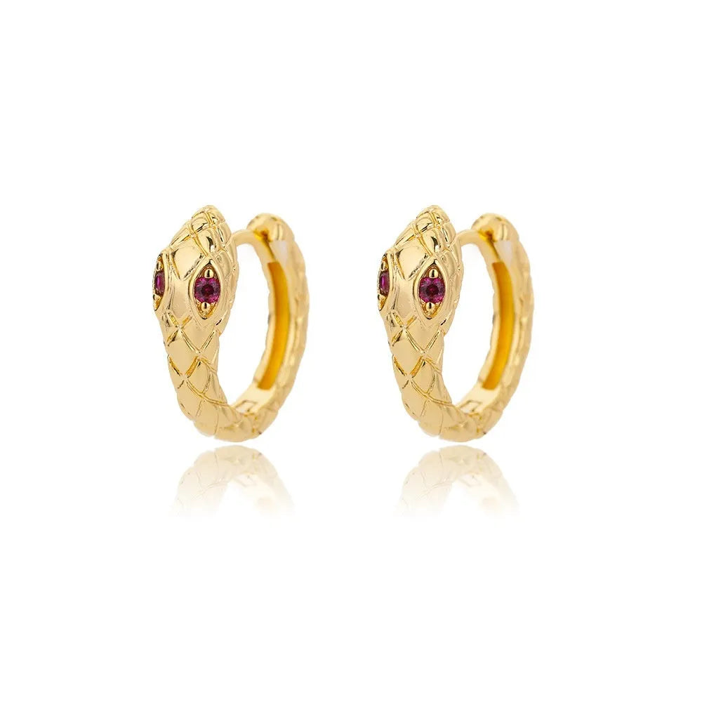 Geometric butterfly earrings for women in copper alloy with heart, bow, and star shapes.
