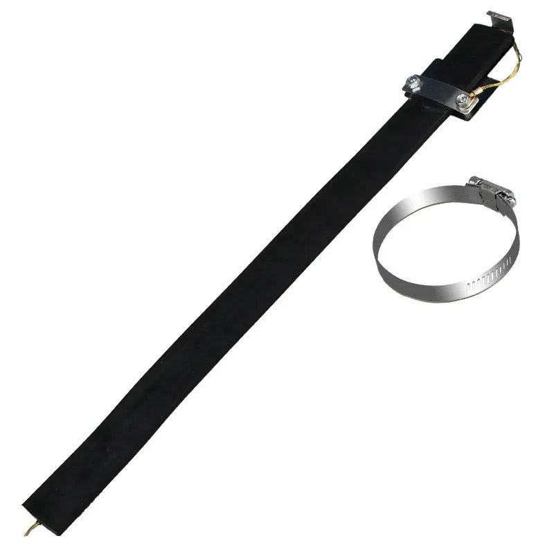 Black 370mm car electrostatic grounding chain with rubber and copper construction for vehicles