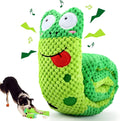 Squeaky dog puzzle toy in transformable design with foraging function for canine enrichment