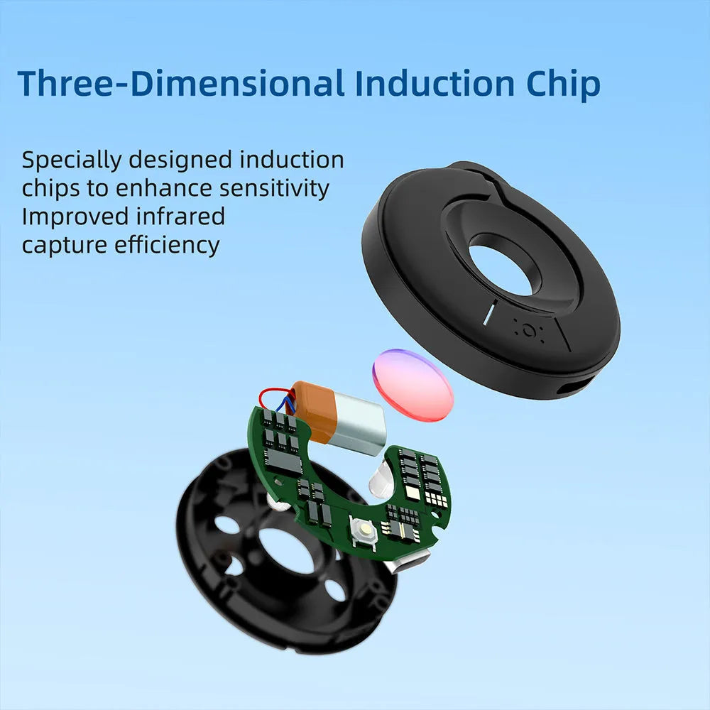 Compact infrared camera detector for finding hidden surveillance devices up to 5 metres away