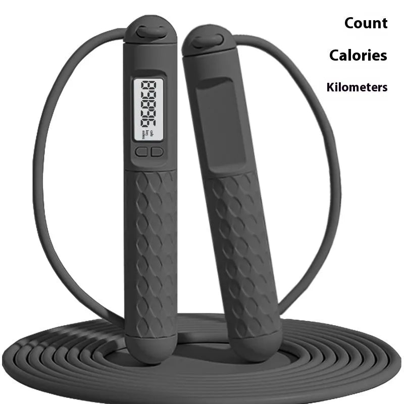 ABS plastic skipping rope with ball bearings in multiple colour options for fitness training