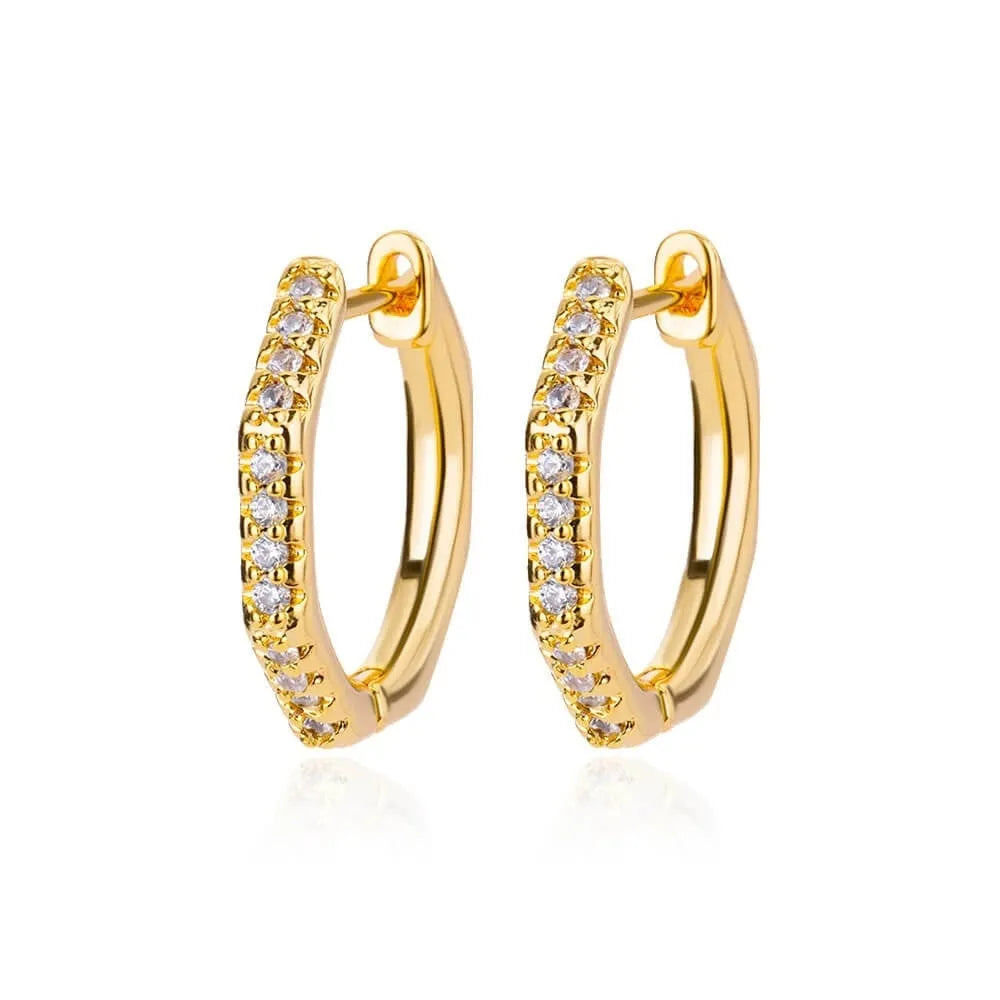 Geometric butterfly earrings for women in copper alloy with heart, bow, and star shapes.