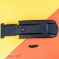 Carbon fibre lengthened rear mudguard and inner fender plate for Light Bee electric off-road bicycle