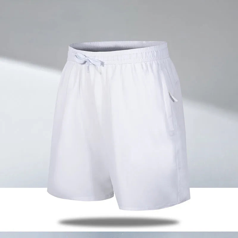 Men's quick-drying loose sports thin section ice silk beach pants in multiple colour options