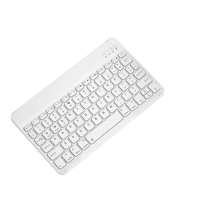 Bluetooth wireless keyboard with rechargeable battery in multiple colour options