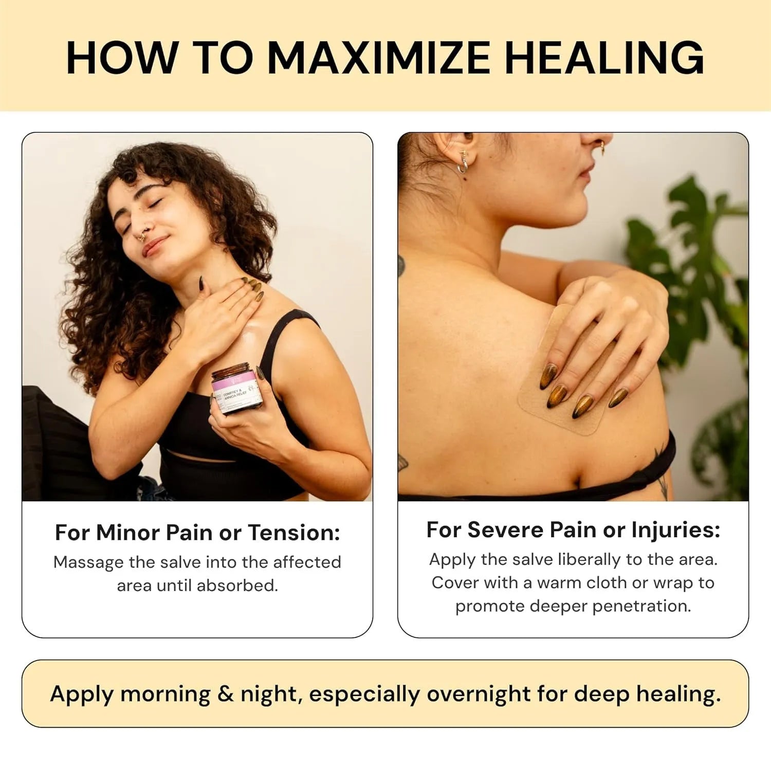 120g tube of Universal Flare Care muscle and joint pain relief cream with no logo on packaging