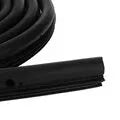 Black rubber sealing strip for Toyota Hiace high roof sliding door 5 metre length