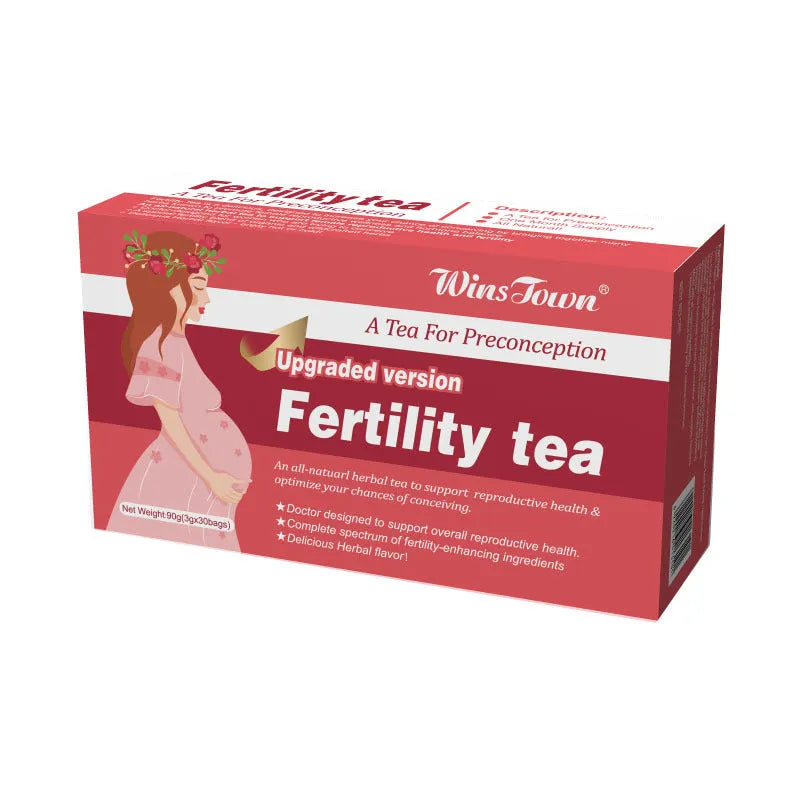 Three boxes of health tea, each containing 30 individual teabags for daily herbal infusion