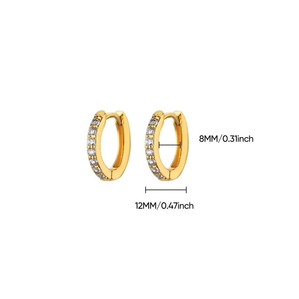 Geometric butterfly earrings for women in copper alloy with heart, bow, and star shapes.