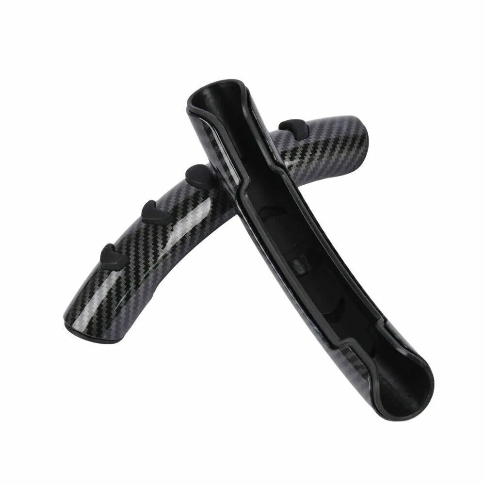Carbon fibre black fibre steering wheel anti-slip sleeve for 38 cm diameter wheels