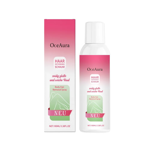 100ml body hair removal spray bottle with spray nozzle for depilatory application