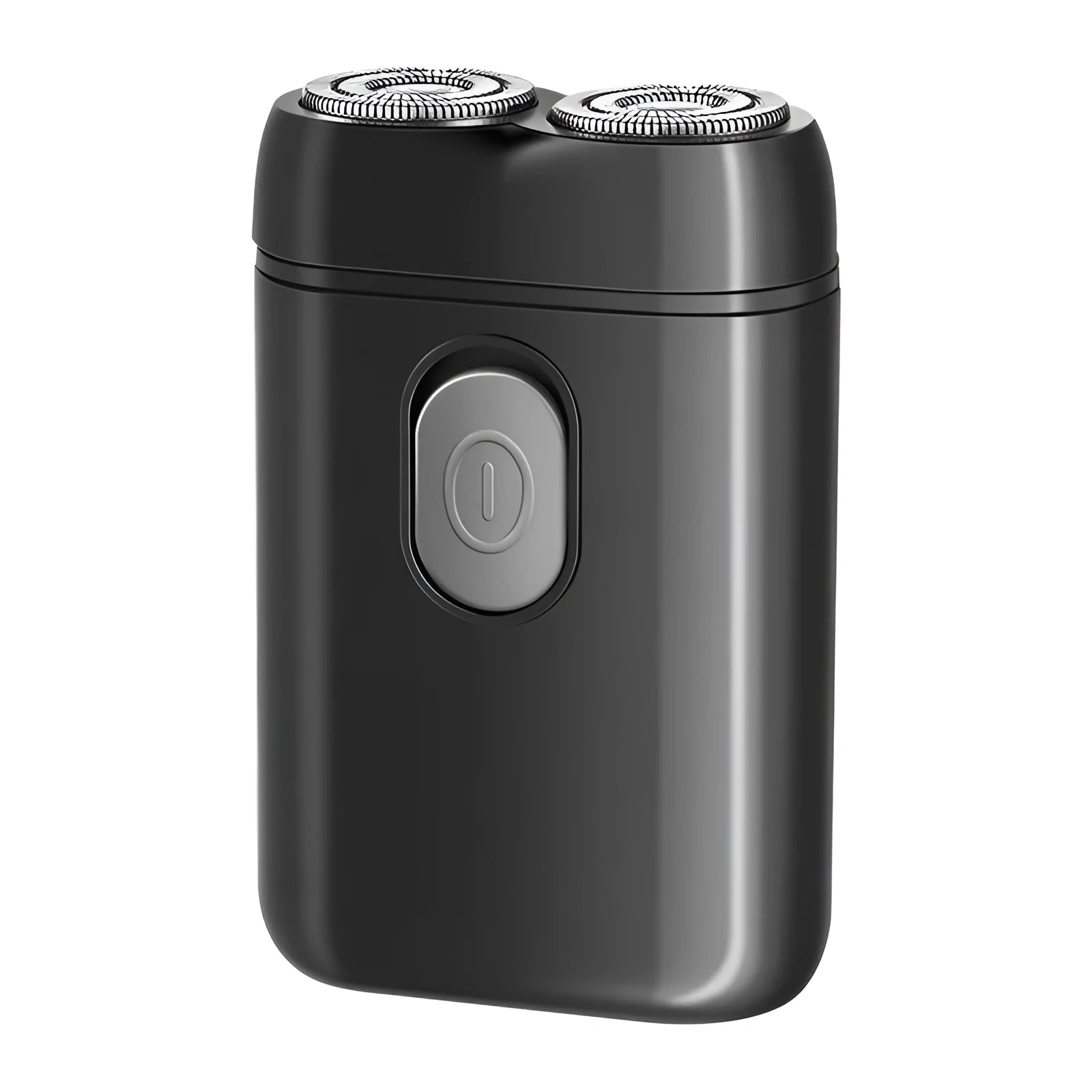 Rechargeable electric shaver with floating cutter head in black, LCD black and silver options
