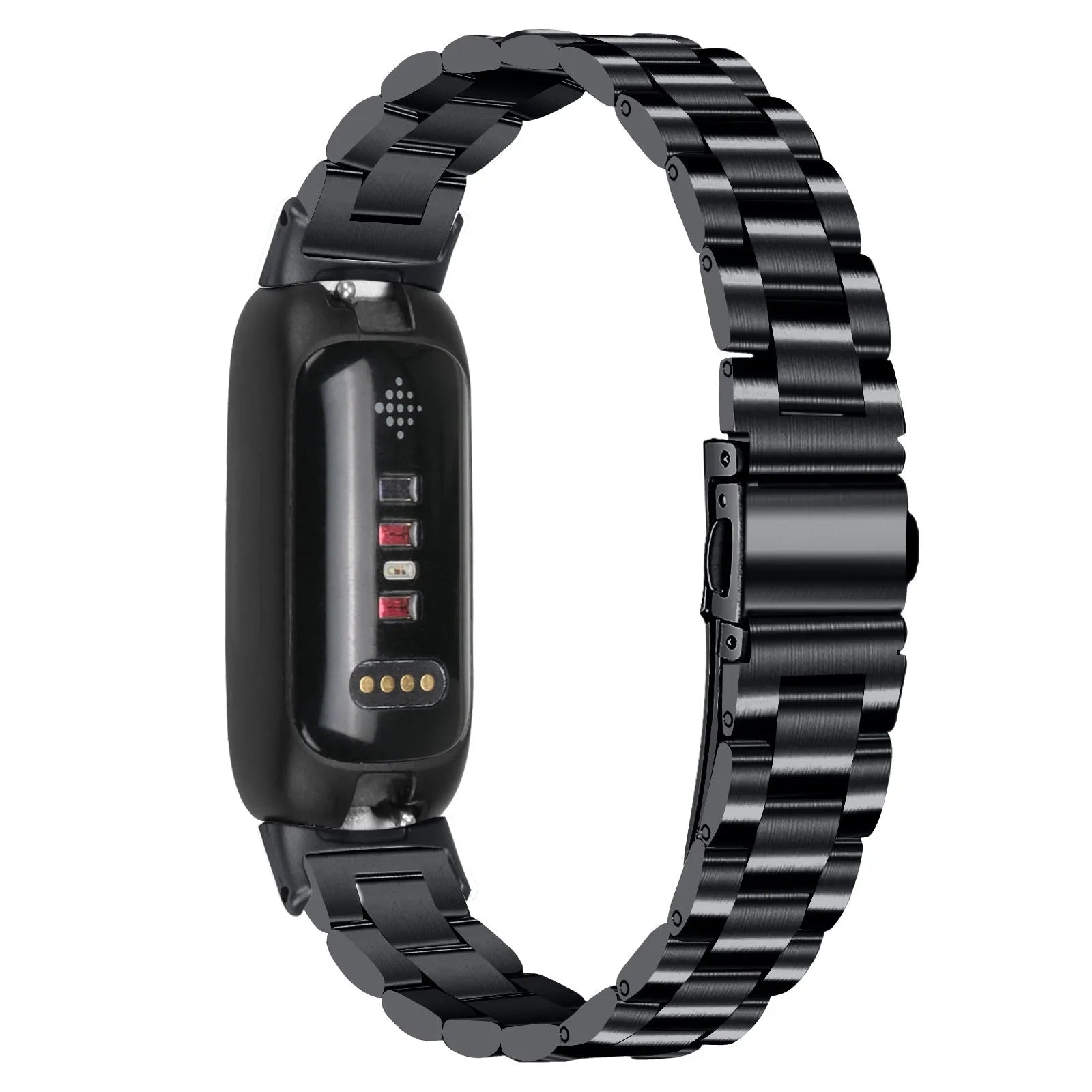 Inspire 3 stainless steel watch strap with three-bead adjustable clasp in multiple colour options