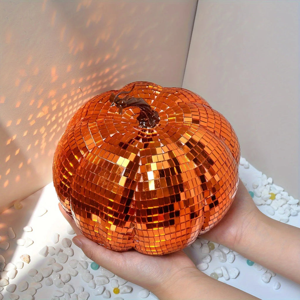 Chinese style embroidered glass pumpkin decoration in various sizes from 6cm to 20cm.