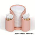 Plastic dental floss storage box in modern simplicity design showing colour options
