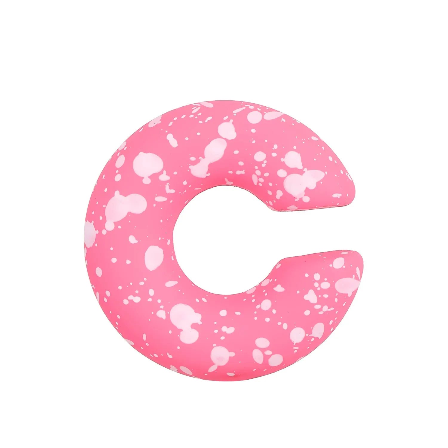 Matte coarse round C-shaped clip-on earrings in a selection of candy colours for women, no piercing required.