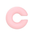 Matte coarse round C-shaped clip-on earrings in a selection of candy colours for women, no piercing required.