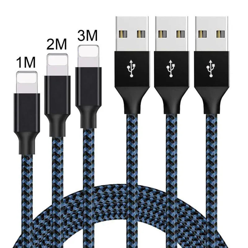 Braided fast charging data cable for Android phones with Micro USB connector