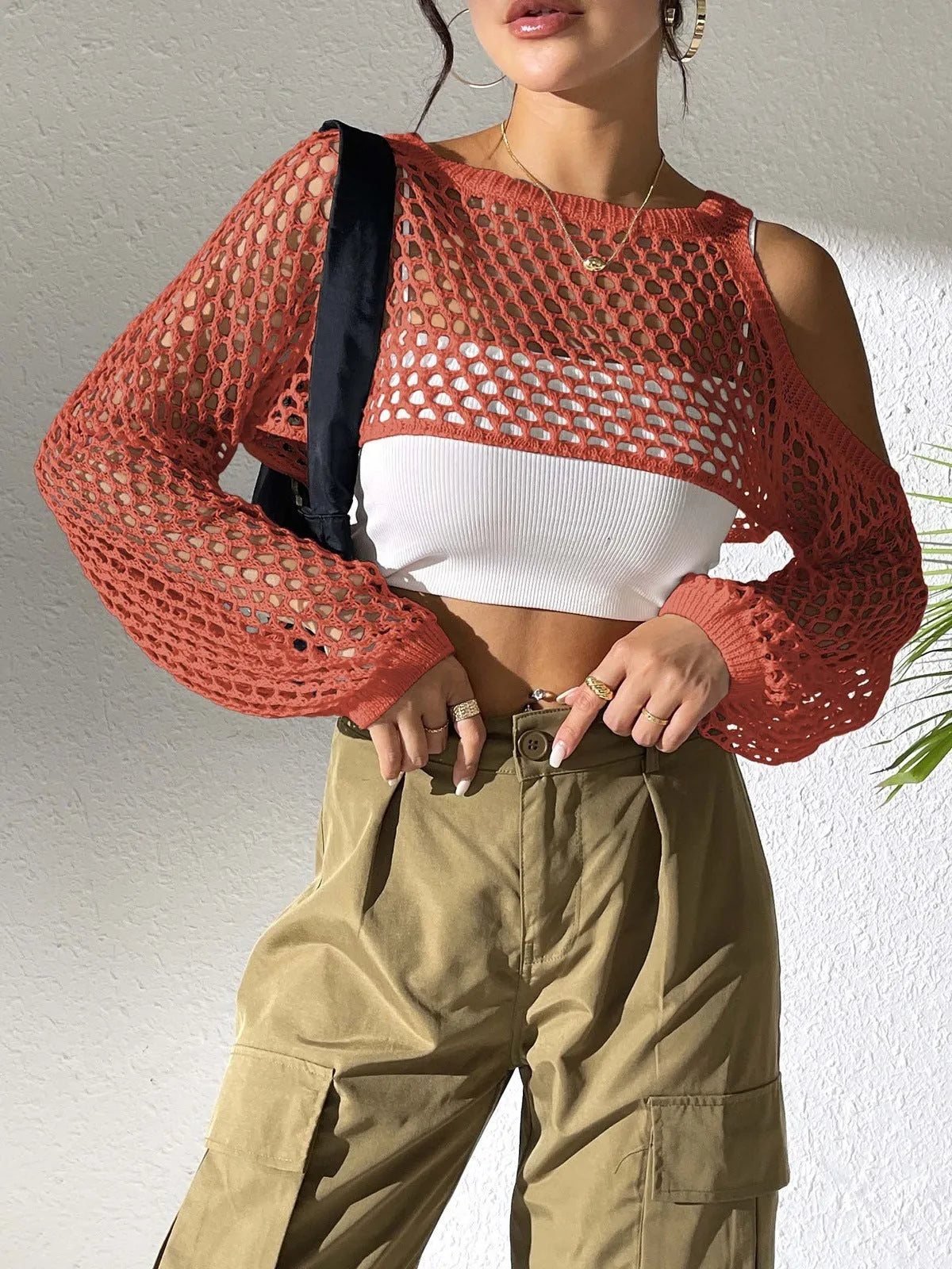 Hollowed mesh beach shirt in polypropylene fibre available in six colours with free size fit