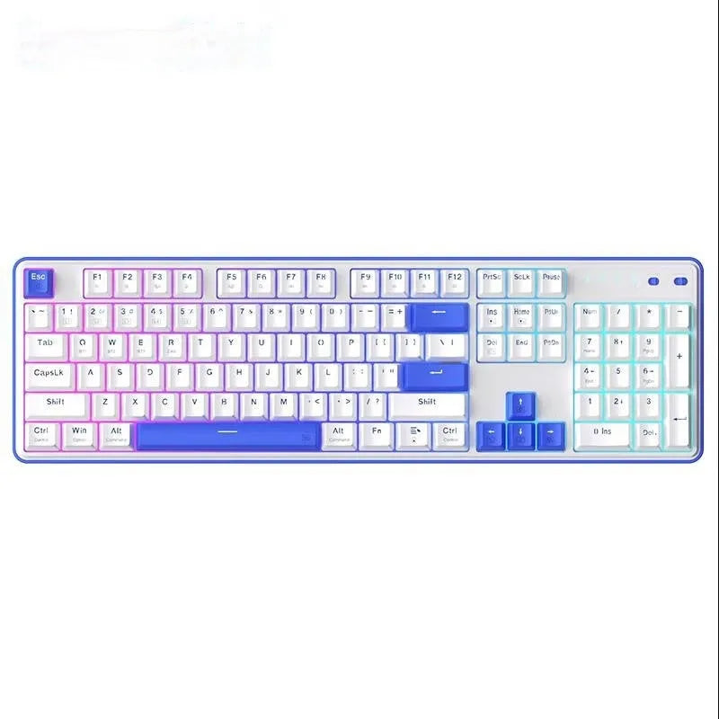 Red Dragon 104-key three-mode mechanical keyboard with RGB lighting and choice of mechanical switches