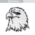 Aluminium car body sticker decorative metal badge in various animal designs.