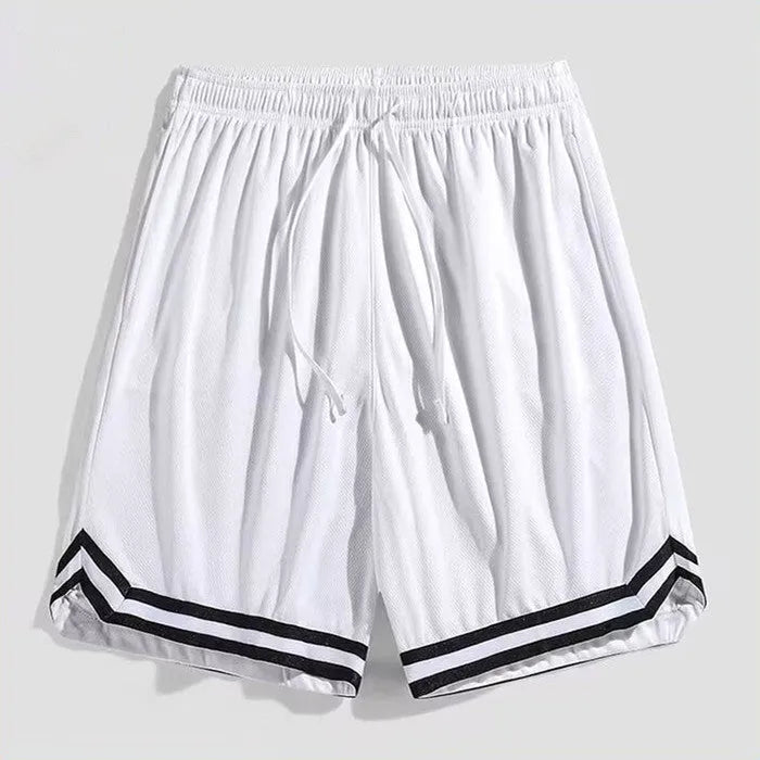 Men's loose-fit cropped trousers in gradient colours with above-ankle length for casual wear