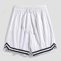 Men's loose-fit cropped trousers in gradient colours with above-ankle length for casual wear