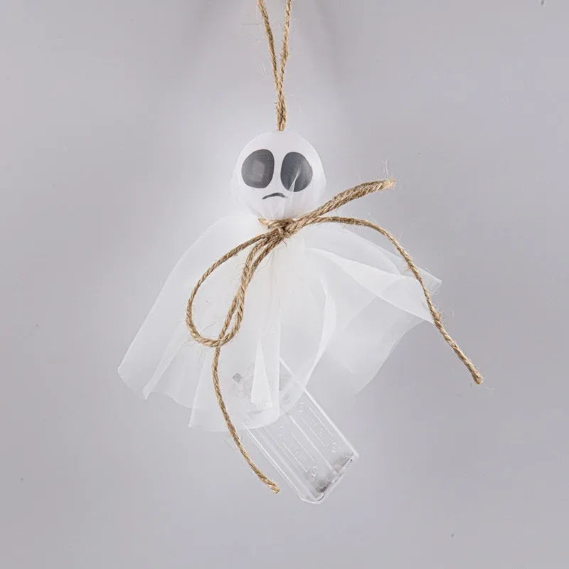 Halloween ghost LED lantern chain with multi-colour lights for party venue decoration