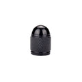 Aluminium mountain bike tyre valve cap in choice of five colours.