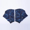 Duck feet webbed swimming gloves in multiple colour prints, sizes S, M, L.