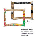 Christmas inflatable photo frame PVC prop for festive photography and group photos