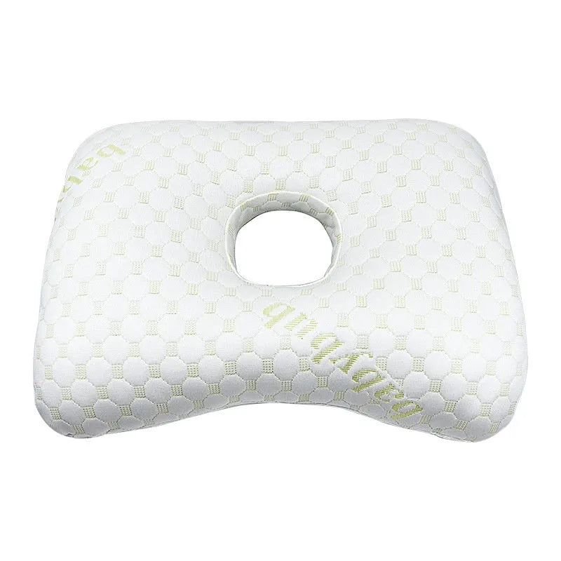Beauty salon single hole ear pillow with detachable cover in new Chinese style