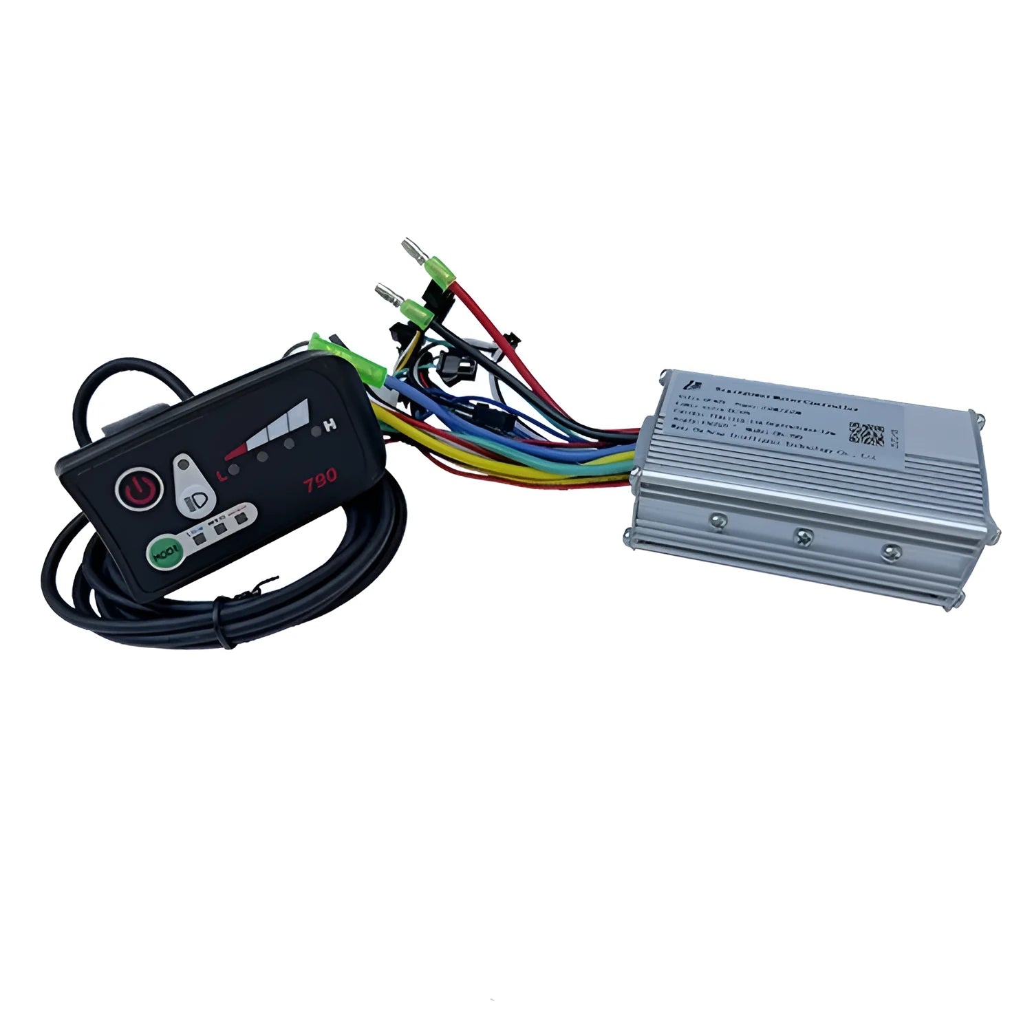 6-tube electric bicycle scooter controller measuring 9x5x3cm for 250-350W systems