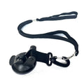 Pet bathing restraint system with suction cups and handcuffs for secure bath time control